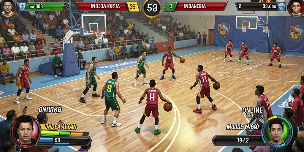 Tampilan awal game yang memukau dan menarik.