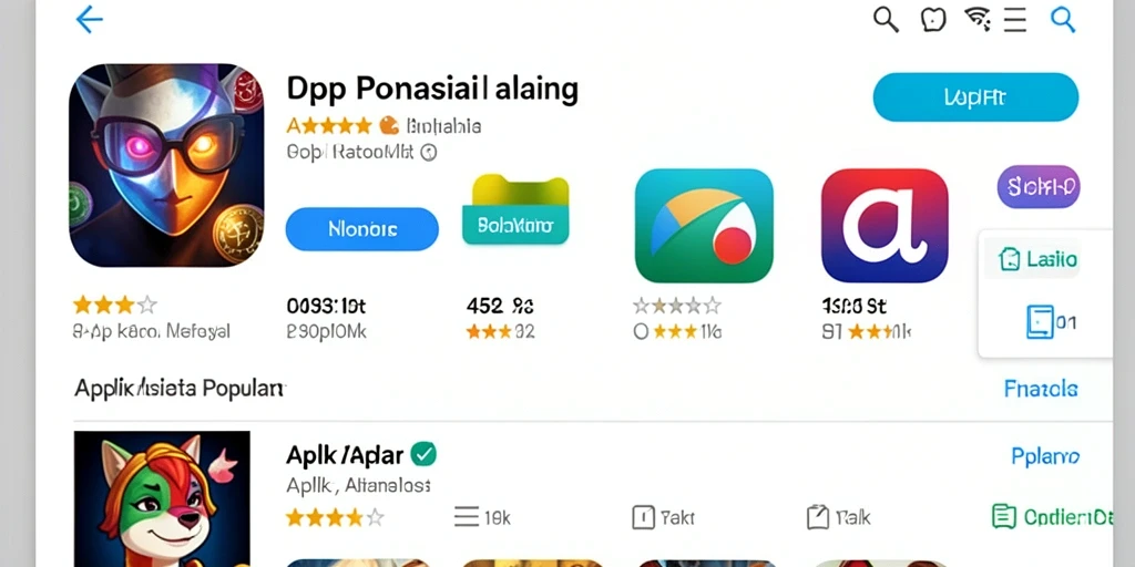 Tampilan antarmuka yang menarik dan mudah digunakan.