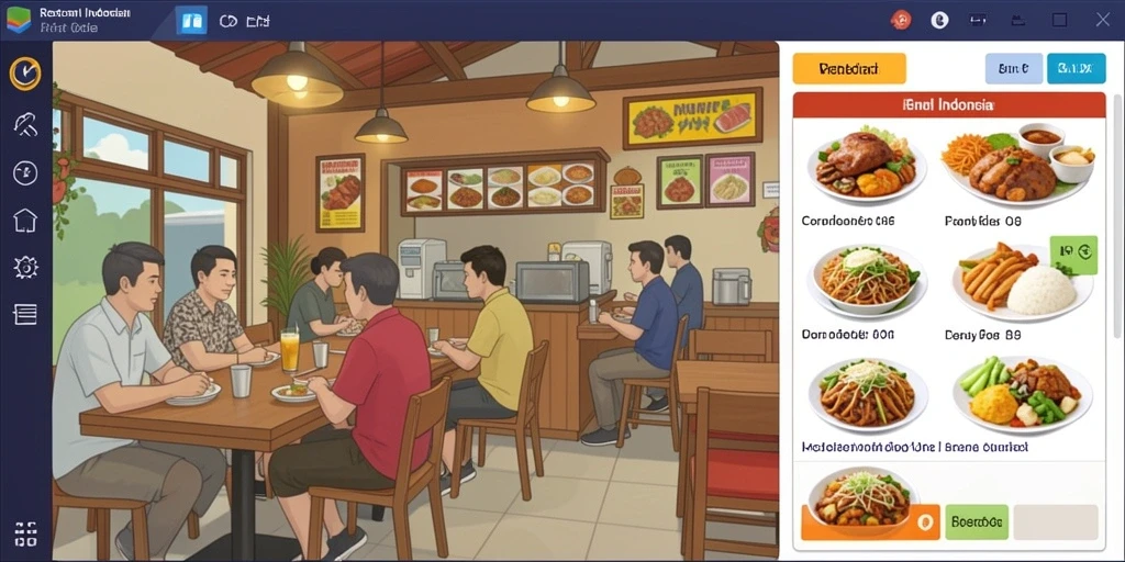 Tampilan antarmuka yang user-friendly.