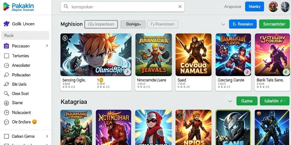 Screenshot 1: Memperlihatkan petualangan karakter utama.