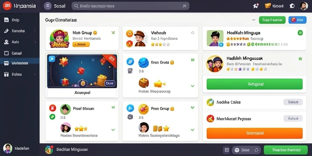Tampilan awal aplikasi GADAITOTO dengan menu yang jelas.