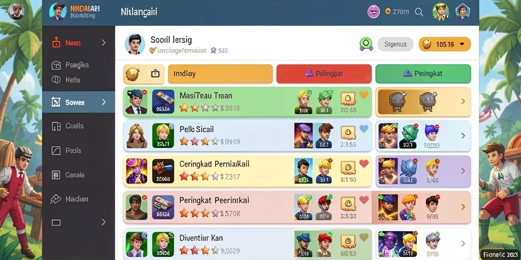 Tampilan antarmuka GILA138 yang modern dan menarik.