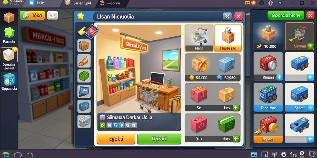 Gambar antarmuka yang user-friendly dan menarik.