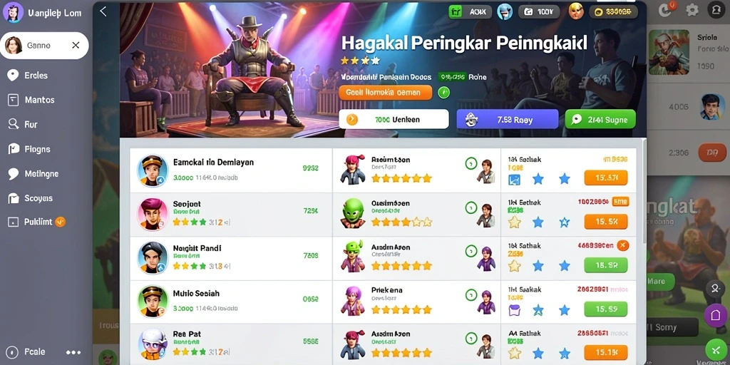 Tampilan awal yang menarik dan intuitif.