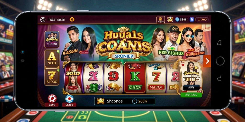Tampilan utama game ID777 yang menarik dan dinamis.