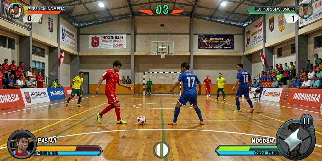 Tampilan awal yang menarik dan interaktif.