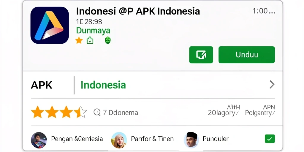 Tampilan menu utama yang menarik dan mudah dinavigasi.