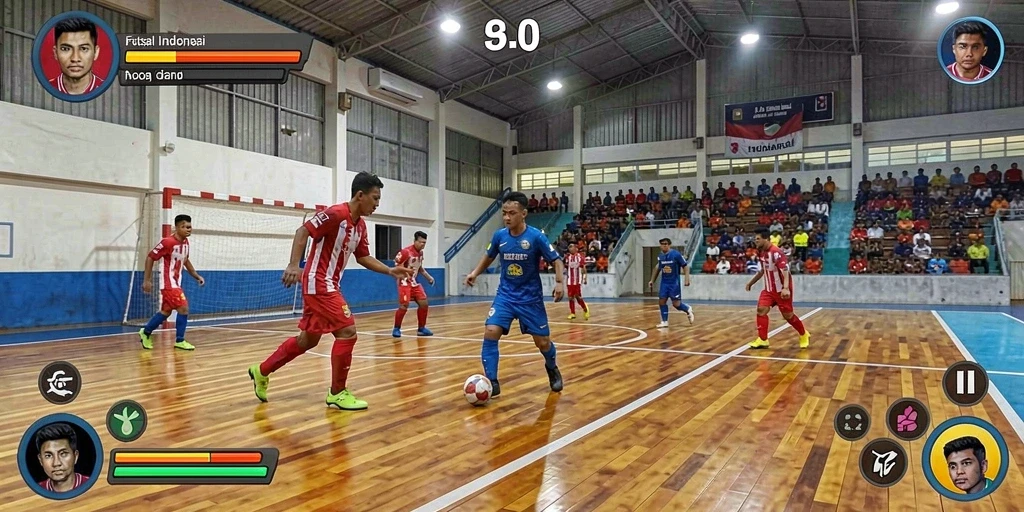 Tampilan grafis yang menawan dan modern.