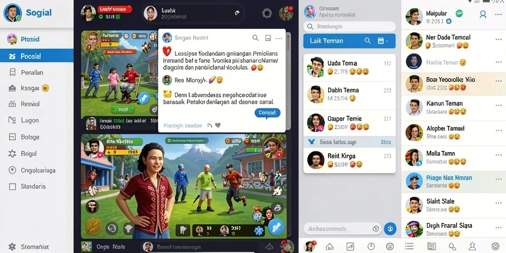 Tampilan awal permainan yang memukau dan menarik.