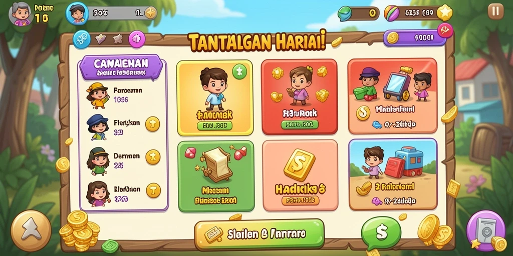 Tampilan antarmuka yang intuitif memudahkan navigasi.