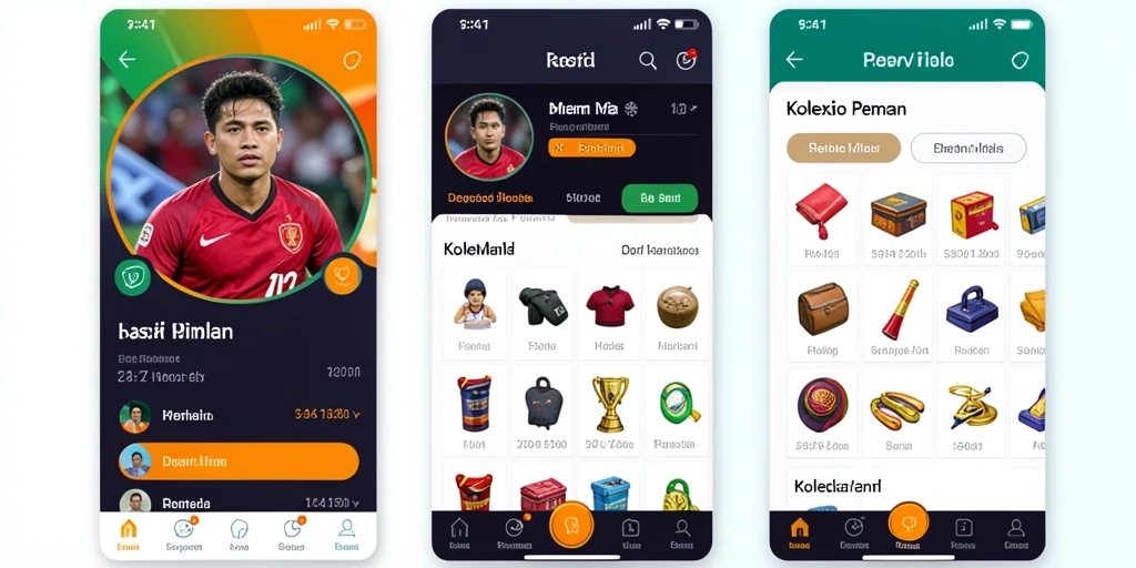 Tampilan antarmuka yang menarik dan mudah digunakan.